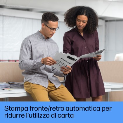 HP LaserJet Pro Stampante multifunzione 4102fdn, Bianco e nero, Stampante per Piccole e medie imprese, Stampa, copia, scansione, fax, idonea a Instant Ink; stampa da smartphone o tablet; alimentatore automatico di documenti; Stampa fronte/retro