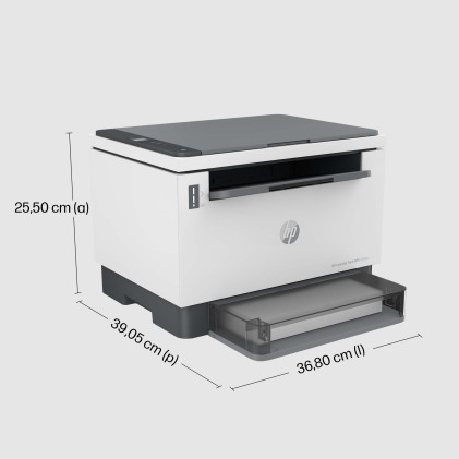 Hp Multif. Laser A4 B/N, Laserjet Tank 1604W, 22Ppm, Usb/Wifi, 3 In 1