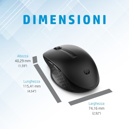 HP Mouse wireless multi-dispositivo 435