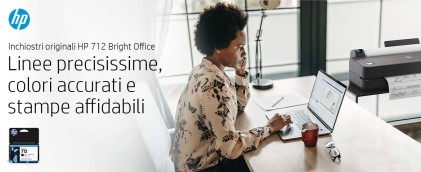 ORIGINALE HP Cartuccia inchiostro ciano 3ED67A 712 29ml