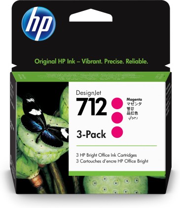 ORIGINALE HP Multipack magenta 3ED78A 712