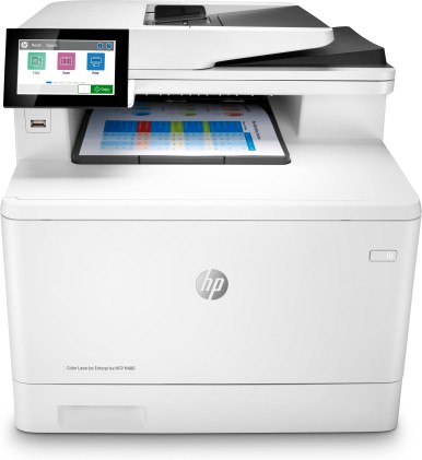 Hp Multif. Laser A4 Colore, Laserjet M480F, 27Ppm, Fronte/Retro, Usb/Lan  4In1