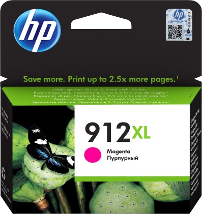 HP Cartuccia di inchiostro magenta originale 912XL ad alta capacità