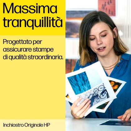 ORIGINALE HP Testina per stampa nero / ciano / magenta / giallo 3YP61AE Druckkopf-Kit