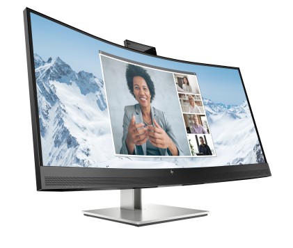 HP Monitor per video conferenze con schermo curvo E34m G4 USB-C WQHD