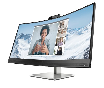 Hp Monitor Curvo 34 Led Ips 21:9 Wqhd 5Ms 400 Cdm, E27M G4, Altezza, Webcam, Usb-C Hub, Dp/Hdmi, Mul