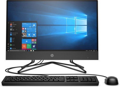 Hp Pc Aio 21,5" 200 G4 I3-10110U 8Gb 256Gb Ssd Webcam Dvd-Rw Win 10 Pro