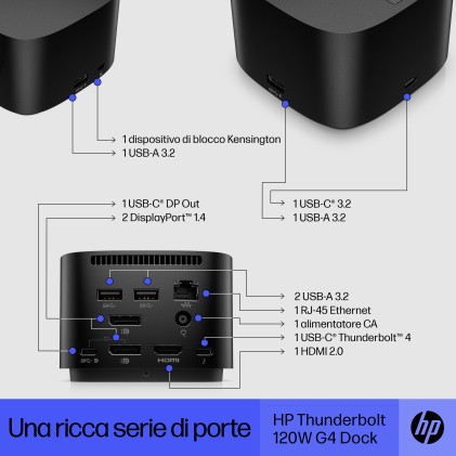 HP Dock Thunderbolt 120 W G4