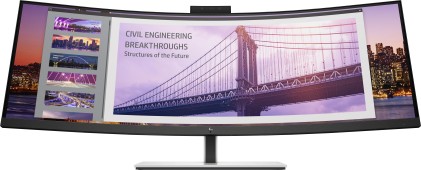 Hp Monitor 43,4 Led Sva S430C 32:10 4K Uhd 350 Cdm Webcam, Usb-C Docking, Dp/Hdmi - Garanzia 3 Anni