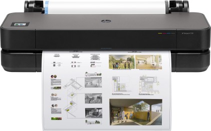 Hp Plotter Designjet T230 24" A1, Glan/Wifi, Taglierina Automatica, Piedistallo Opzionale