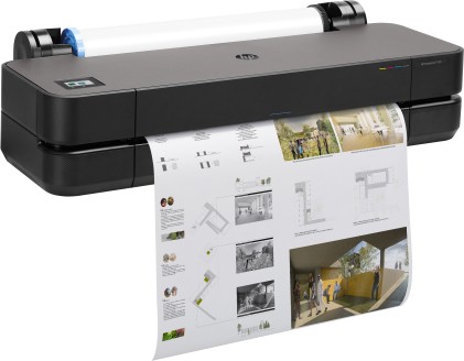 Hp Plotter Designjet T230 24" A1, Glan/Wifi, Taglierina Automatica, Piedistallo Opzionale