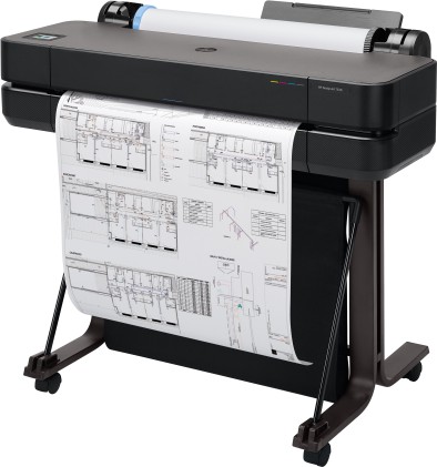 Hp Plotter Designjet T630 A1 24" Usb/Lan/Wifi Taglierina Automatica Incluso Piedistallo