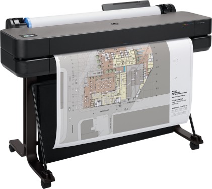 Hp Plotter Designjet T630 A0 36" Usb/Lan/Wifi Taglierina Automatica Incluso Piedistallo