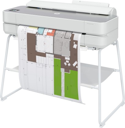 Hp Plotter Designjet Studio Steel 24, A1 24", Usb/Lan/Wifi, Taglierina Automatica, Incluso Piedistal
