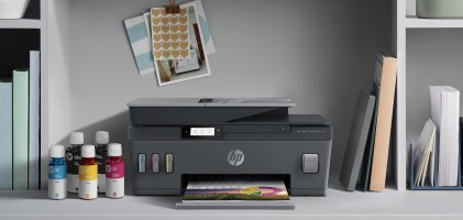 HP Smart Tank Plus 570 Wireless All-in-One Colore Stampante, Fotocopiatrice, scanner