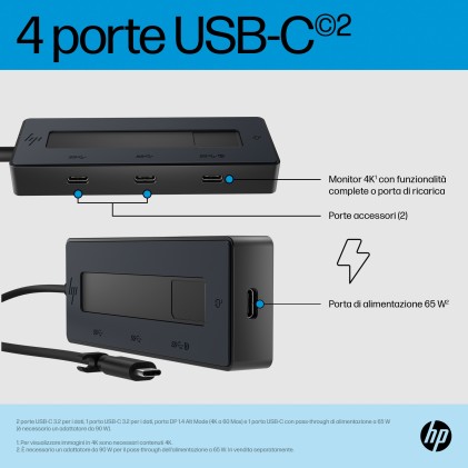 HP Hub multiporta 4K USB-C