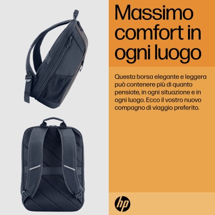 HP Zaino per laptop da 15,6" Travel 18 litri Iron Grey