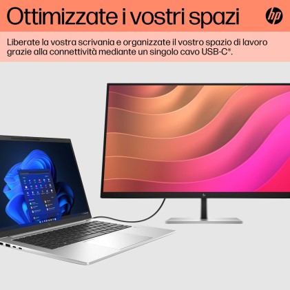 Hp Monitor 32 Led Ips 16:9 4K Uhd 350 Cdm, E32K G5, Usb-C Hub, Pivot, Dp/Hdmi