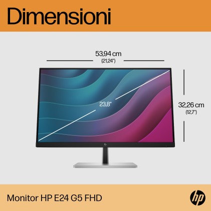 HP E-Series Monitor E24 G5 FHD