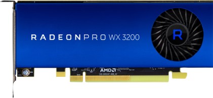 Hp Vga Amd Radeon Pro Wx 3200, 4Gb Gddr5, Mdp, 2 Adatt To Dp, Staffa Sff