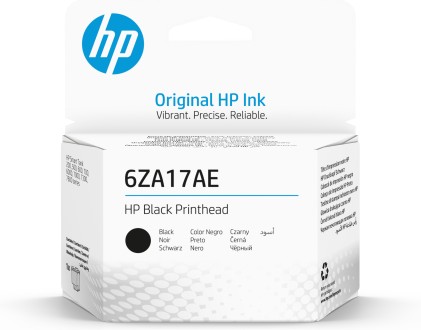 ORIGINALE HP Testina per stampa nero 6ZA17AE 500/600 Serie Testina di stampa originale 6ZA17AE, nero