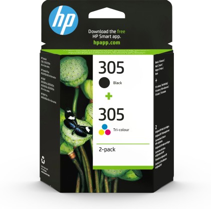 ORIGINALE HP Multipack nero / differenti colori 6ZD17AE 305