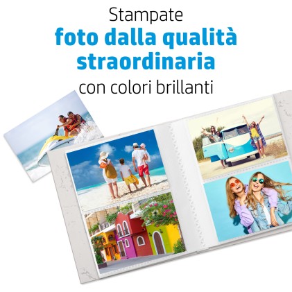 ORIGINALE HP Carta Bianco 7HF70A Fotopapier Matt Carta fotografica HP opaca, 180 g/m2, 10 x 15 cm (101 x 152 mm), 25 fogli