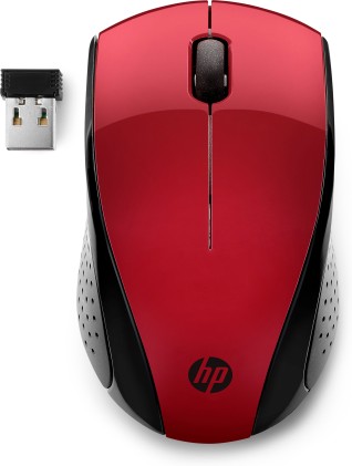 HP 220 mouse Ambidestro RF Wireless Ottico 1600 DPI