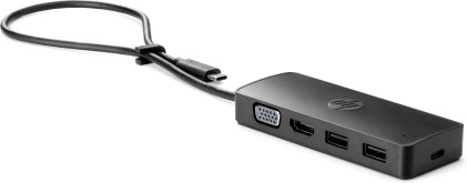 Hp Travel Hub Docking G2 1Xhdmi 1Xvga 2Xusb-A 3.0 Charging Port