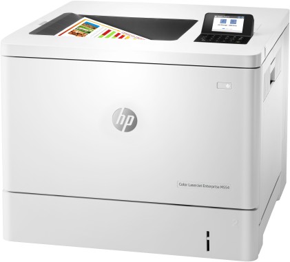 Hp Stampante Laser Jet Ent. M554Dn Colore A4 33Ppm Fronte/Retro Automatico, Usb/Lan