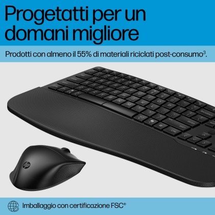 HP Combinazione di tastiera e mouse dual-mode 685 Comfort