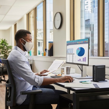 Hp Pc Dm Pro Mini 400 G9 I5-13500T 8Gb 256Gb Win 11 Pro Garanzia 4 Anni Onsite