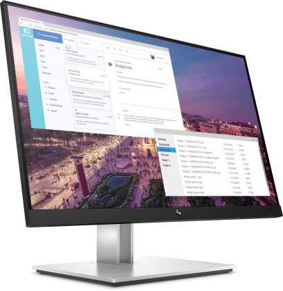 HP E-Series E23 G4 58,4 cm (23") 1920 x 1080 Pixel Full HD LCD Nero, Argento