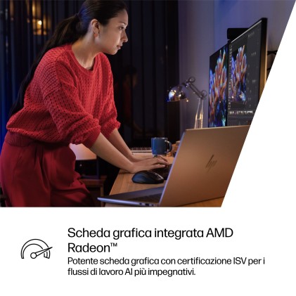Hp Nb Wks Zbook Ultra G1A Ryzen Ai Max Pro 390 12C 64Gb 1Tb Ssd 14 Touch  Amd Radeon 8050S Integrat