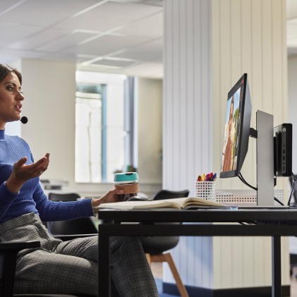 Hp Pc Dm Pro Mini 400 G9 I7-14700T 16Gb 512Gb Ssd Win 11 Pro