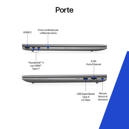 Hp Nb Wks Hp Zbook 8 16G1I Ultra 9 285H 32Gb 1Tb Ssd 16 Nvidia Quadro Rtx 500 4Gb Win 11 Pro