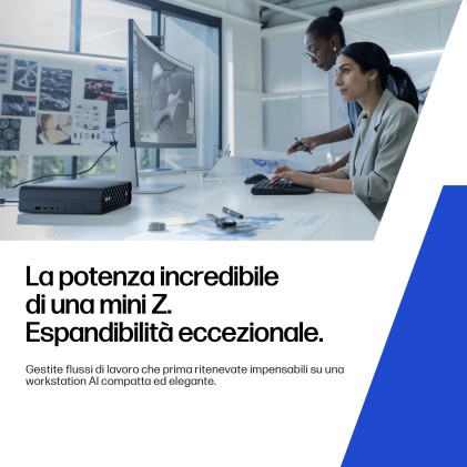 Hp Wks Z2 Mini G1I Workstation Ai Ultra 7 265 32Gb 1T Ssd Rtx A1000 8Gb Win 11 Pro