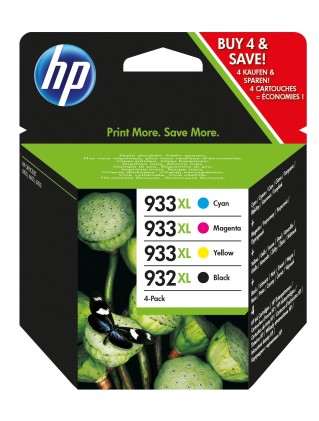 ORIGINALE HP Multipack nero / ciano / magenta / giallo C2P42AE MCVP 01 932XL+933XL