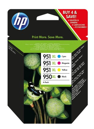 ORIGINALE HP Multipack nero / ciano / magenta / giallo C2P43AE MCVP 01 950XL+951XL