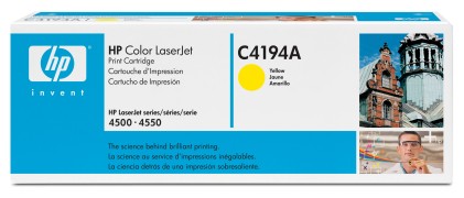 ORIGINALE HP toner giallo C4194A 640A 6000 pagine
