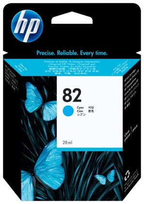 Hp Cart Ink Ciano Designjet 500/800 Nr. 82