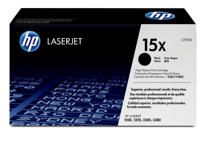 HP Cartuccia Toner originale nero ad alta capacit&agrave; LaserJet 15X
