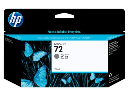 Hp Cart Ink 72 Grigio Vivera 130 Ml Per Plotter 1100/T610
