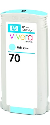 ORIGINALE HP Cartuccia d'inchiostro ciano (chiaro) C9390A 70 130ml