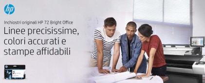 Hp Cart Ink 72 Nero Opaco Vivera 130 Ml Per Plotter 1100/T610