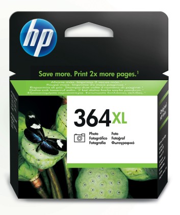 Hp Cart Ink Nero Photo 364 Xl Per Photosmart C5380-C6
