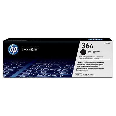 TONER Hp originale CB436AC No.36A black