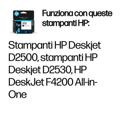 ORIGINALE HP Cartuccia d'inchiostro nero CC640EE 300 200 pagine