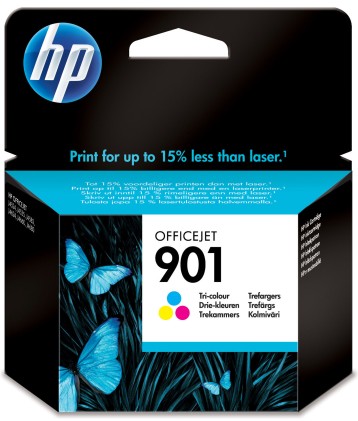 HP originale CARTUCCIA 901 TRI-COLOUR OFFICEJET CC656A