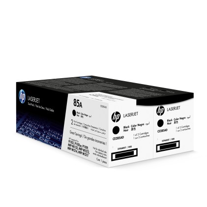 Hp Toner Nero Conf.2 Pz Ce285A Per Lj P1106/1102/1102W/M1132/M1212Nf/M1217